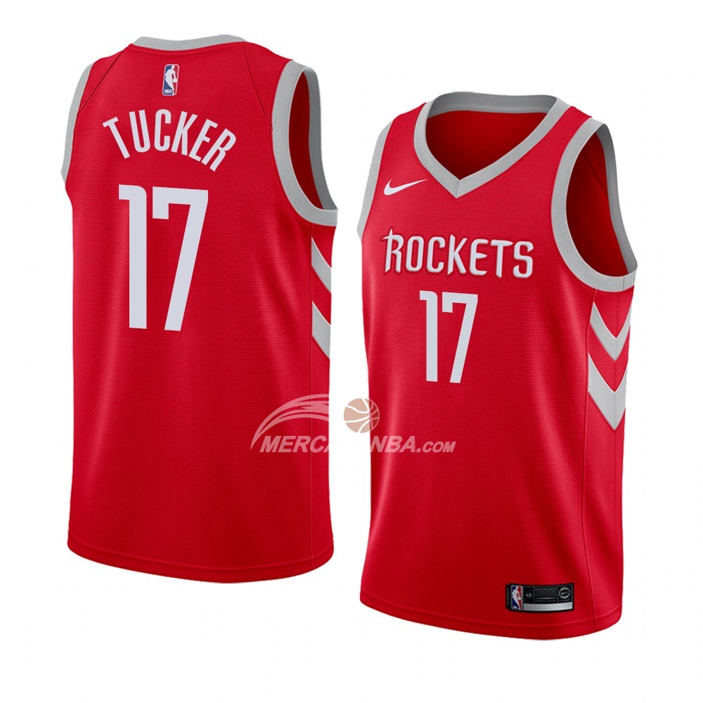 Maglia Houston Rockets P.j. Tucker Icon 2018 Rosso